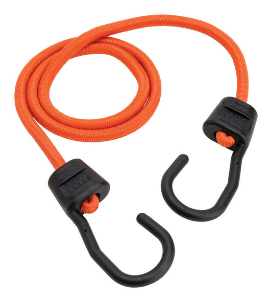 Keeper Ultra Orange Bungee Cord 40 in. L x 0.374 in. 1 pk (Pack of 10)