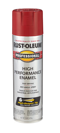 Rust-Oleum Professional Regal Red Spray Paint 15 oz (Pack of 6)