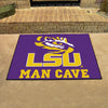 Louisiana State University Man Cave Rug - 34 in. x 42.5 in.