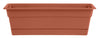 Bloem Dura Cotta 5.75 in. H X 30 in. W X 7.5 in. D Plastic Window Box Terra Cotta - Deal of The Week
