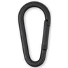 Hillman Sanitas Brass Assorted Black/Gold Clip/Hook Carabiner