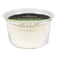 Fox Run 3 in. W Baking Muffin Cups White 50
