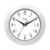 La Crosse Technology 8 in. L X 1.6 in. W Indoor Vintage Analog Wall Clock Glass/Plastic White