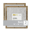 Filtrete 14 in. W X 14 in. H X 1 in. Synthetic 2 MERV Flat Panel Filter 2 pk (Pack of 24)