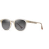 Maui Jim Hiehie Unisex Shiny Trans Yellow Frame Neutral Grey Lens Polarized Sunglasses