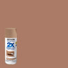 Rust-Oleum Painter's Touch Ultra Cover Satin Nutmeg Spray Paint 12 oz. (Pack of 6)