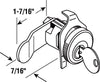 Prime-Line Nickel Steel Counter Clockwise Mailbox Lock - Deal of The Week