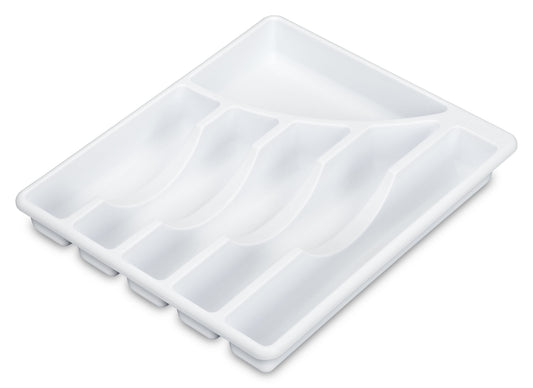 Sterilite  1.88 in. H x 11.88 in. W x 14 in. L White  Plastic  Cutlery Tray