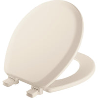 Mayfair by Bemis Cameron Round Biscuit Enameled Wood Toilet Seat - Open Box