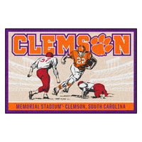 Clemson University Ticket Stub Rug - 19in. X 30in.