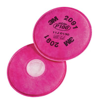3M P100 Sanding and Lead Paint Removal Particulate Filter 6000&7500 Pink 2 pk - Open Box