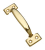 National Hardware 5-3/4 in. L Bright Brass Gold Steel Utility Pull - Deal of The Week