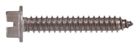 Hillman No. 12 X 1 in. L Slotted Hex Washer Head Sheet Metal Screws 100 pk