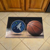 NBA - Minnesota Timberwolves Rubber Scraper Door Mat
