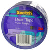 Scotch 1.88 in. W X 20 yd L Purple Solid Duct Tape