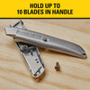 Stanley Classic 99 6 in. Retractable Utility Knife Gray (Pack Of 6)