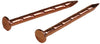 Hillman 3/4 in. L Weatherstrip Copper Copper Nail Spiral Shank Flat (Pack of 6)