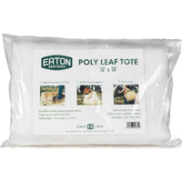 Eaton Burlap Leaf Tote