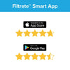 Filtrete 20 in. W X 20 in. H X 1 in. D Fiberglass 13 MERV Pleated Smart Air Filter (Pack of 4)