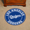 MLB - Los Angeles Dodgers Script Roundel Rug - 27in. Diameter