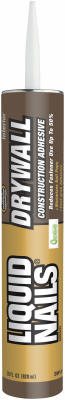 Liquid Nails DWP-24 Drywall Acrylic Latex Construction Adhesive 28 oz. (Pack of 12)