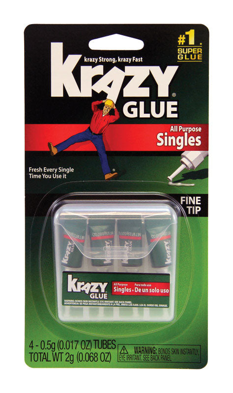 Krazy Glue Super Strength Polyvinyl acetate homopolymer All Purpose Adhesive 5