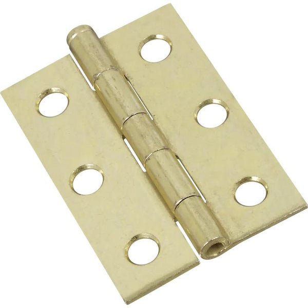 Bisagra con pasador extraíble de 2-1/2" V508, paquete de 2, latón pulido