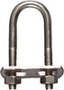 National Hardware 1/4 in. X 3/4 in. W X 2-1/2 in. L Coarse Zinc-Plated Stainless Steel U-Bolt