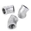 STZ Industries 1-1/4 in. FIP each X 1-1/4 in. D FIP Galvanized Malleable Iron 45 Degree Elbow
