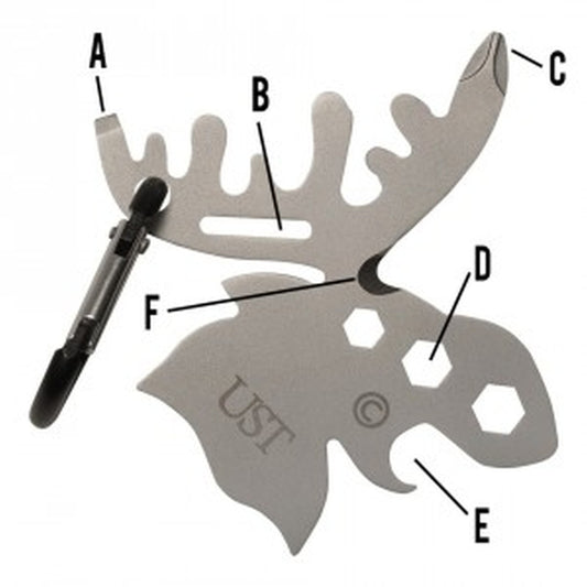 UST Brands Tool A Long Moose Multi-Tool Silver 1 pc.