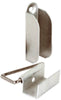 Prime-Line Mill Silver Aluminum Hangers and Latches 1 pk