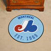MLB - Washington Nationals Retro Collection Roundel Rug - 27in. Diameter - (1990 Montreal Expos)