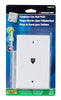 Monster Cable Just Hook It Up White 1 gang Plastic Telephone Wall Plate 1 pk (Pack of 6)