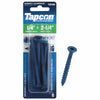 Tapcon 2-1/4 in. L Star Flat Head Concrete Screws 8 pk
