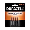 Duracell Coppertop AAA Alkaline Batteries 4 pk Carded