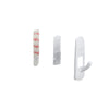 3M Command Small Plastic Hook 2-3/8 in. L 2 pk