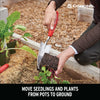 Corona ComfortGel 13.3 in. Stainless Steel Garden Hand Transplanter Poly Handle