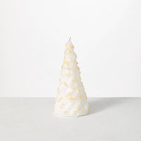 Sullivans Vance Kitira White Tree Candle (Pack of 6)