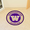 University of Washington Roundel Rug - 27in. Diameter