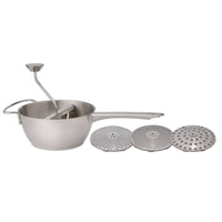 Harold Import 64 oz Silver Stainless Steel Food Mill