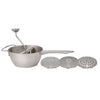 Harold Import 64 oz Silver Stainless Steel Food Mill