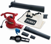 Toro Ultra 260 MPH 340 CFM Electric Handheld Leaf Blower/Vacuum, 12 Amp, 110V