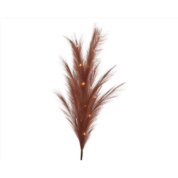 Lumineo LED Pampas Plume Indoor Christmas Decor 27.6 in.