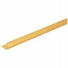 M-D 1-1/8 in. H X 72 in. L Prefinished Brass Aluminum Stair Edge