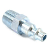 Forney Steel Air Plug 3/8 in. Male X 1/4 in. 1 pc