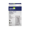 Leviton Decora Light Gray 3A 120V 600W Thermoplastic 1-Pole Rocker Dimmer