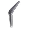 Hampton Gray Steel Shelf Bracket 18 Ga. 6 in. L 100 lb (Pack of 10)