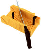 Stanley High Impact Polypropylene Clamping Miter Box with Saw 1 pc