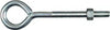 Stanley Hardware N221-283 3/8" X 6" Zinc Plated Eye Bolt With Nut Assembled (Pack of 10) - Deal of The Week
