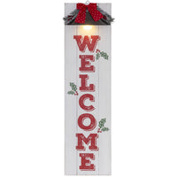 Dyno Assorted Holiday Welcome Porch Sign 48 in. (Pack of 6)